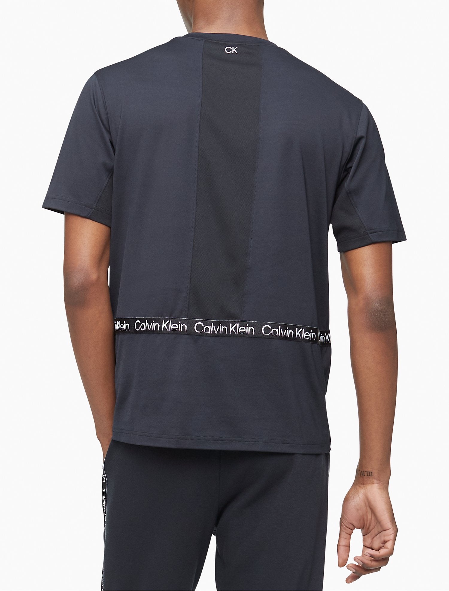 Calvin Klein Performance Logo Tape Crewneck T-Shirt - Men