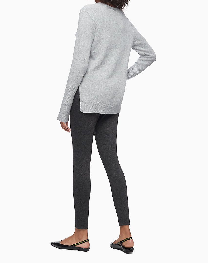Calvin Klein Grey Marled Stretch Pull-On Leggings - Women