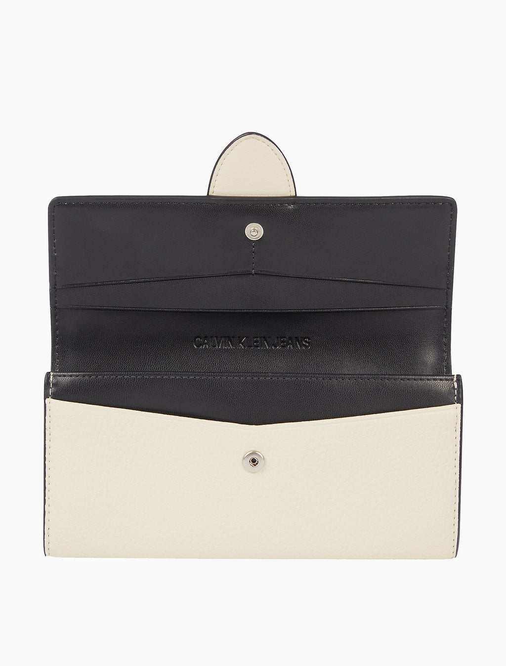 Calvin Klein Monogram Hardware Long Wallet - Women