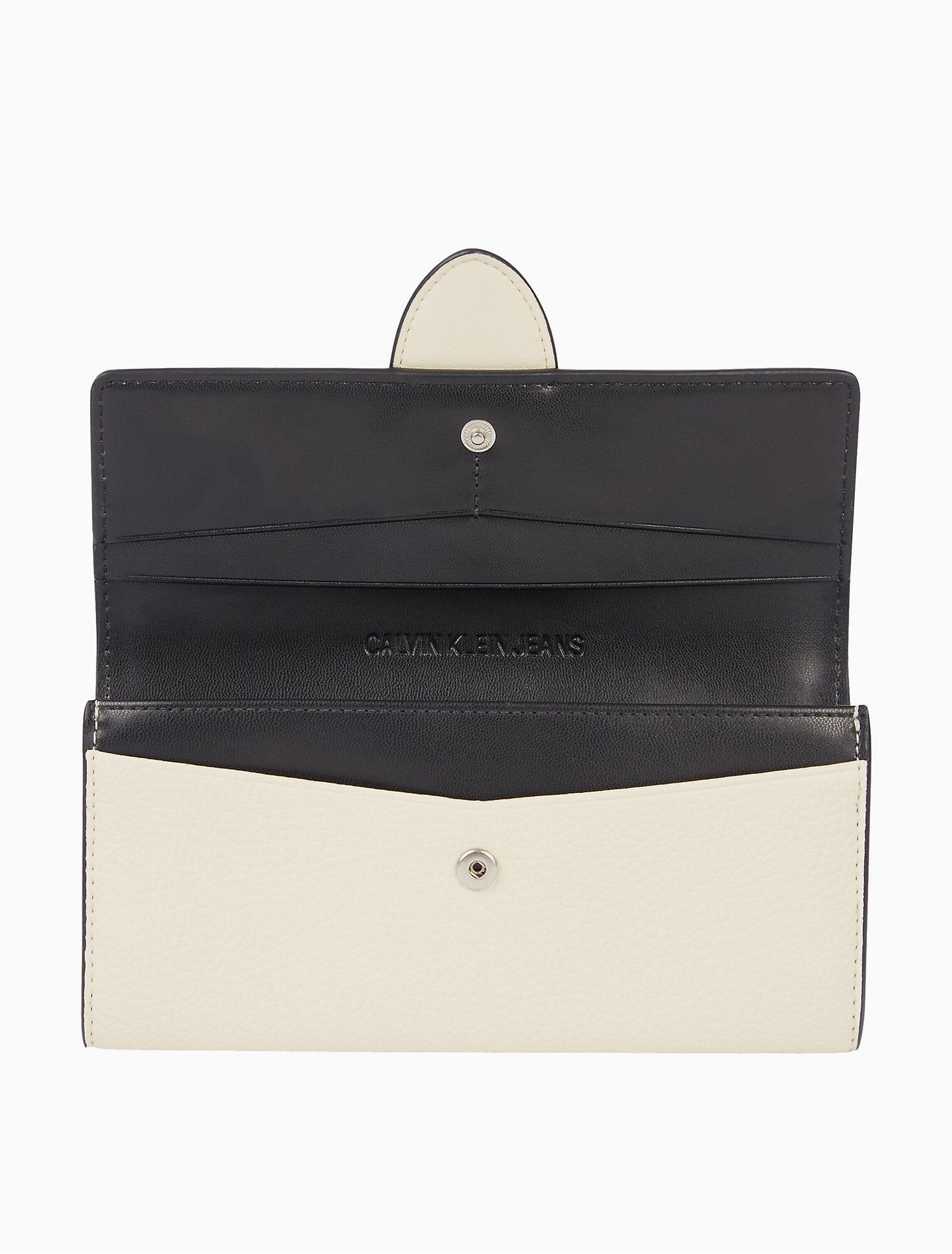 Calvin Klein Monogram Hardware Long Wallet - Women