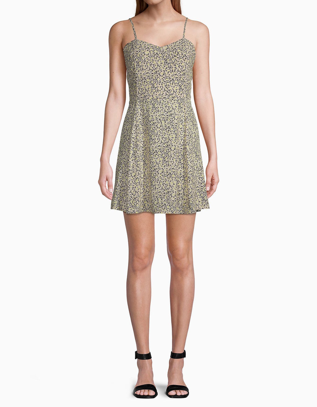 Calvin Klein Women Dresses Leopard Khaki - Oshoplin