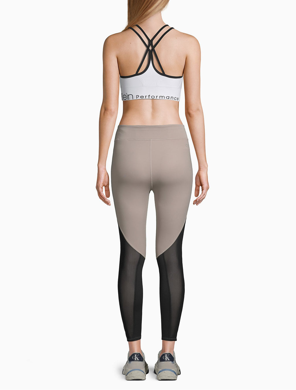 Calvin Klein Performance High Rise Mesh 7/8 Leggings - Women