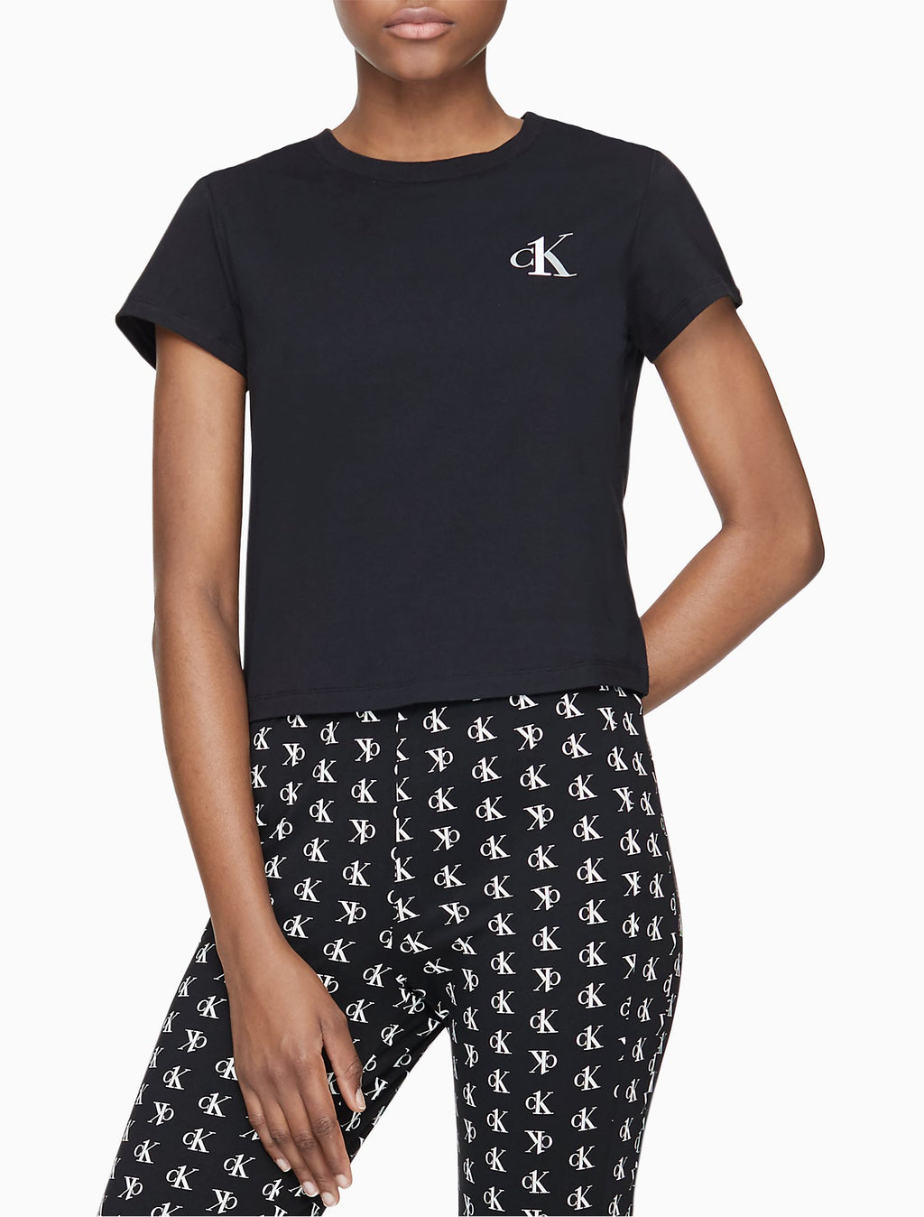 Calvin Klein CK ONE Crewneck Sleep T-Shirt - Women