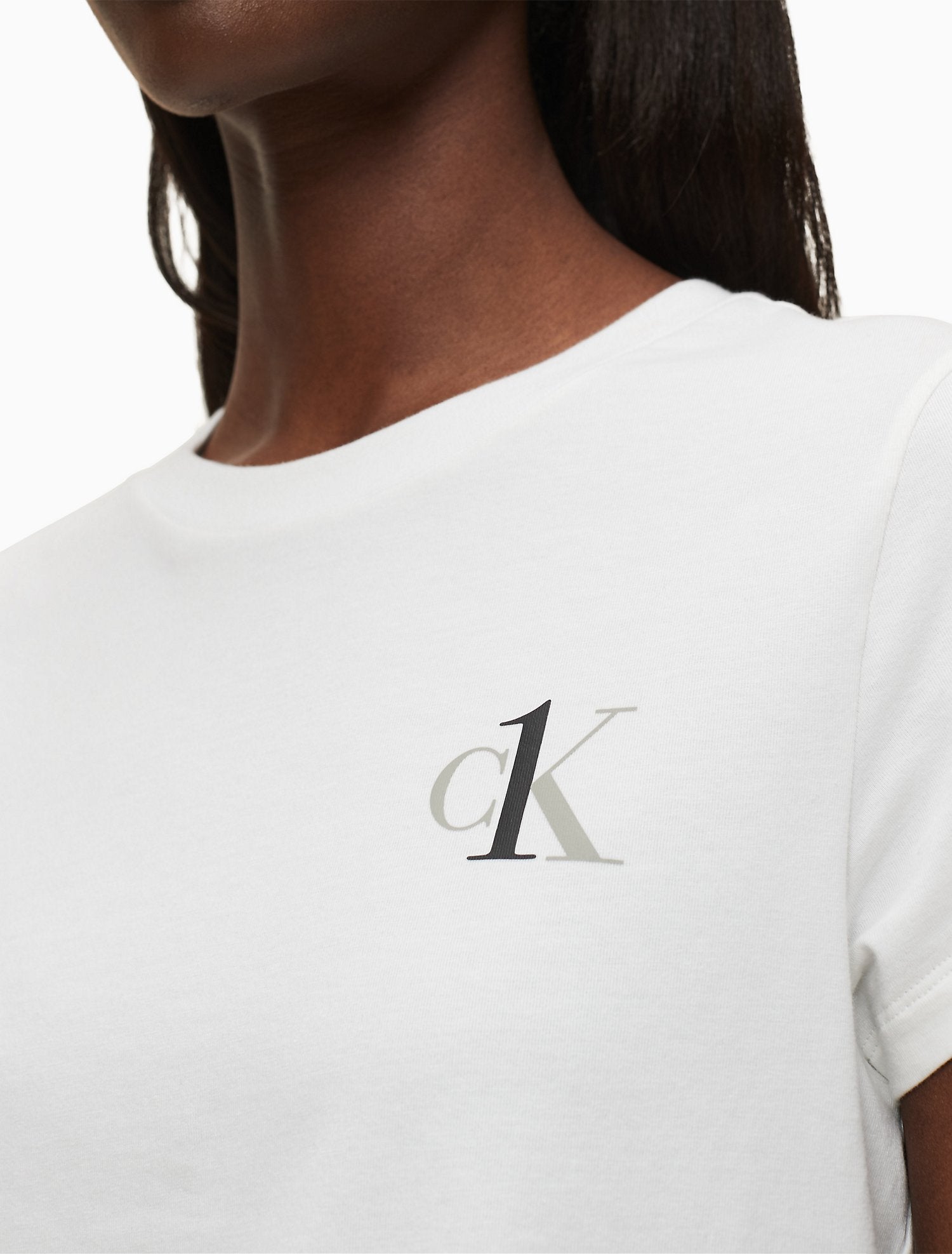 Calvin Klein CK ONE Crewneck Sleep T-Shirt - Women