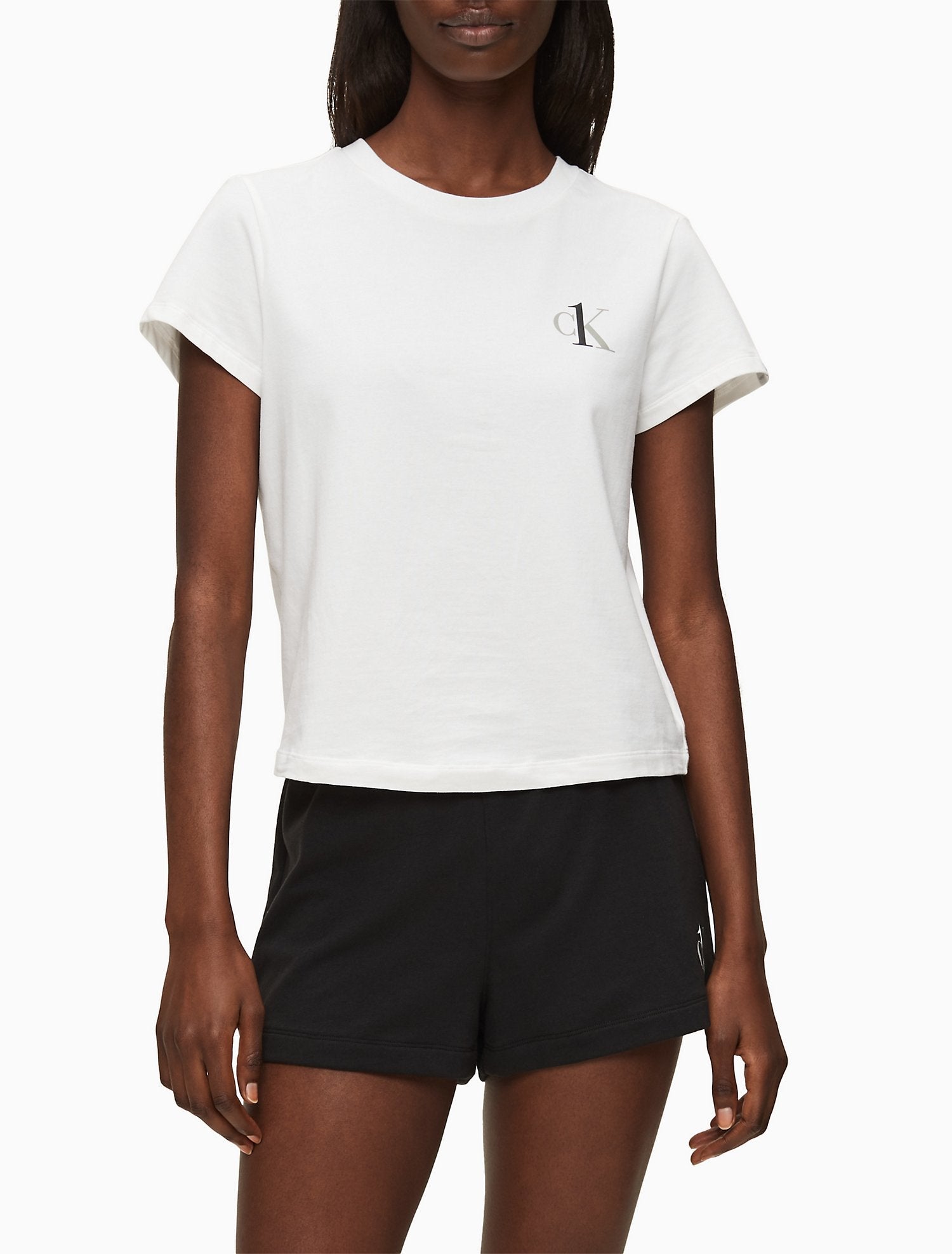 Calvin Klein Women T-Shirts White- Oshoplin