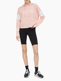 Calvin Klein Women Hoodies + Sweatshirts Peach Kiss- Oshoplin