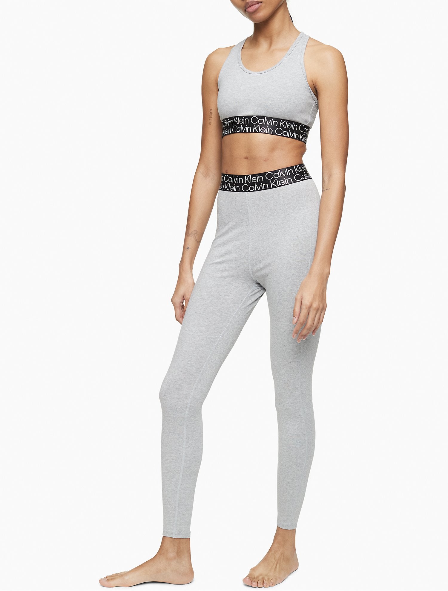 Calvin Klein Performance Double Banded High Rise Leggings - Women