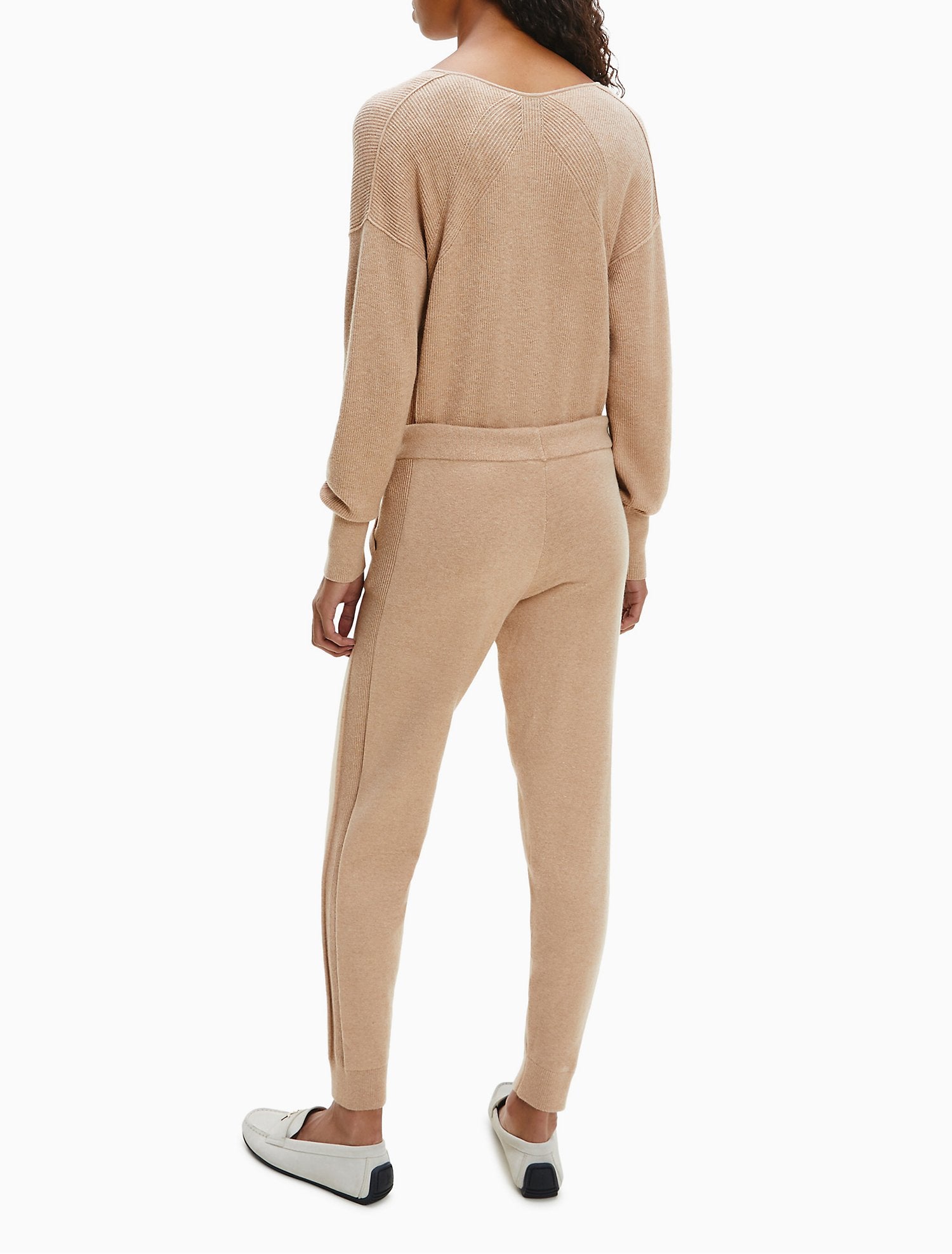 Calvin Klein Soft Ribbed Knit Joggers - Women