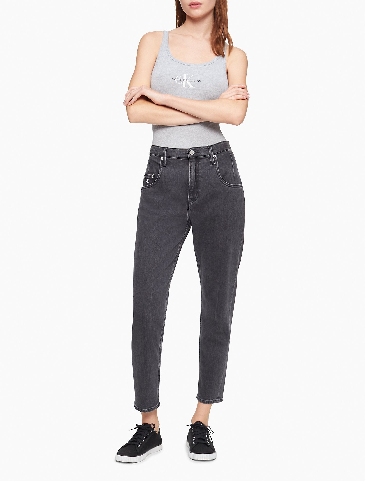 Calvin Klein Monogram Logo Bodysuit - Women