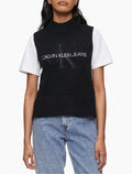 Calvin Klein Women Coats + Jackets + Vests Black- Oshoplin