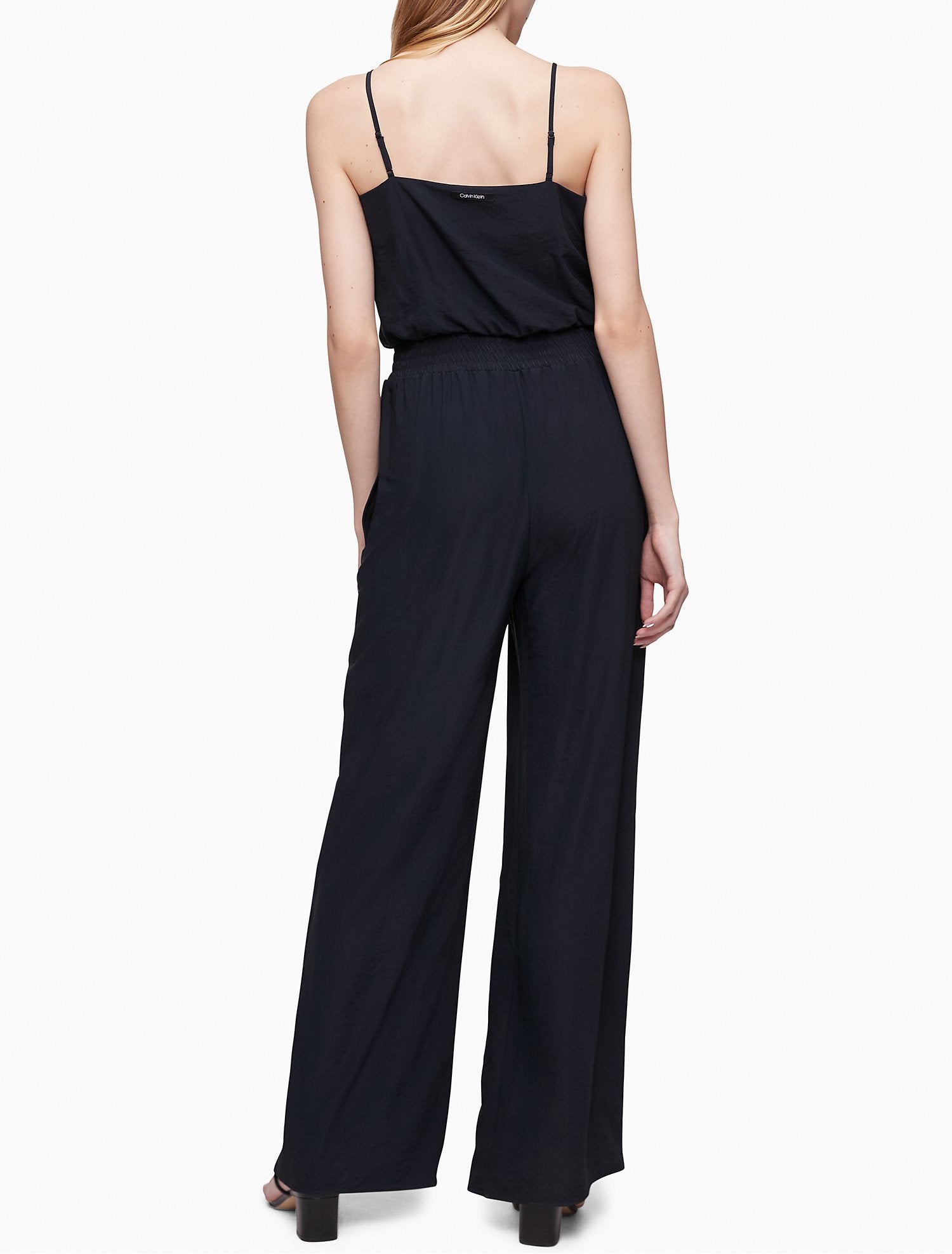 Calvin Klein Lush Satin Jumpsuit - Women