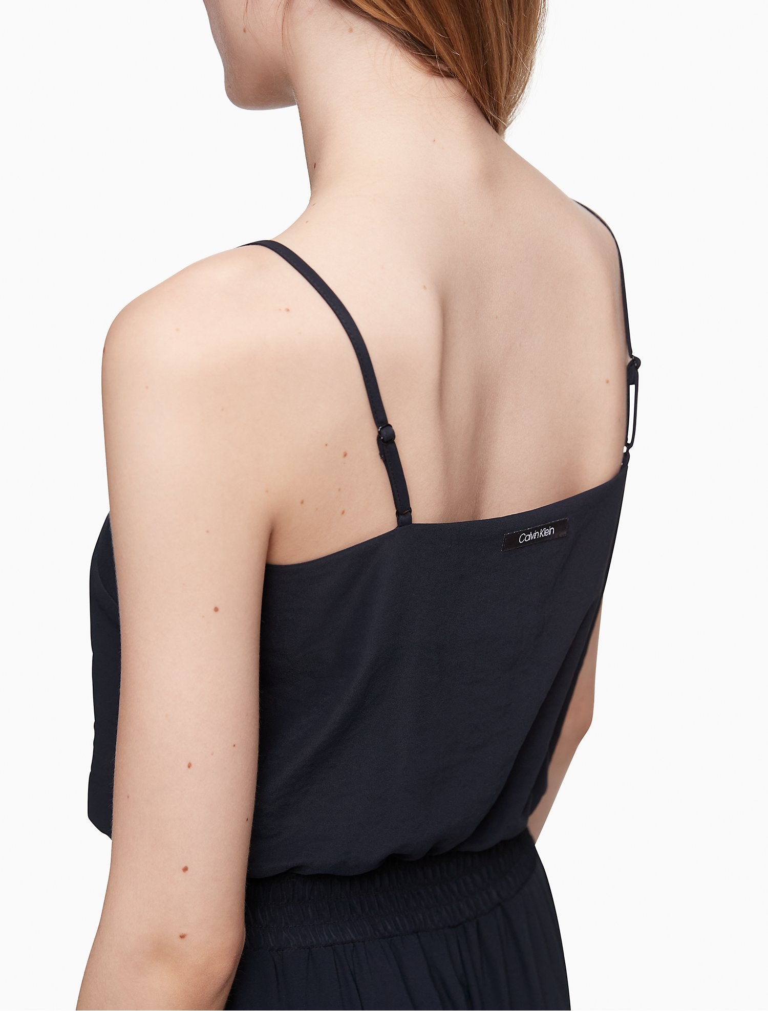 Calvin Klein Lush Satin Jumpsuit - Women