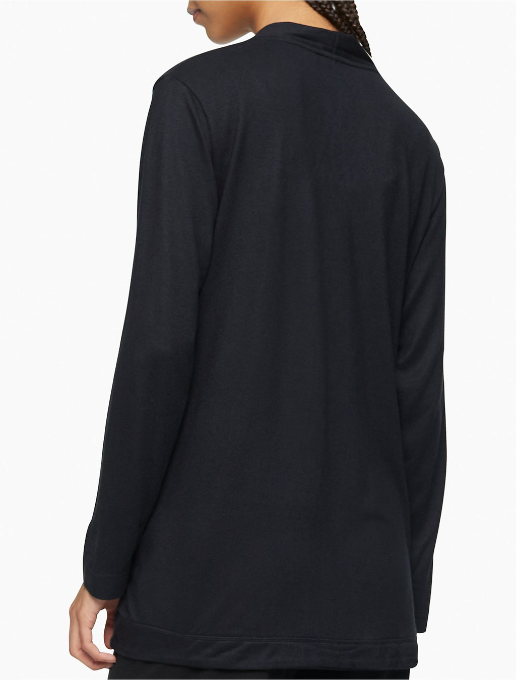 Calvin Klein Aurora Comfort CK Logo Open Front Cardigan - Women