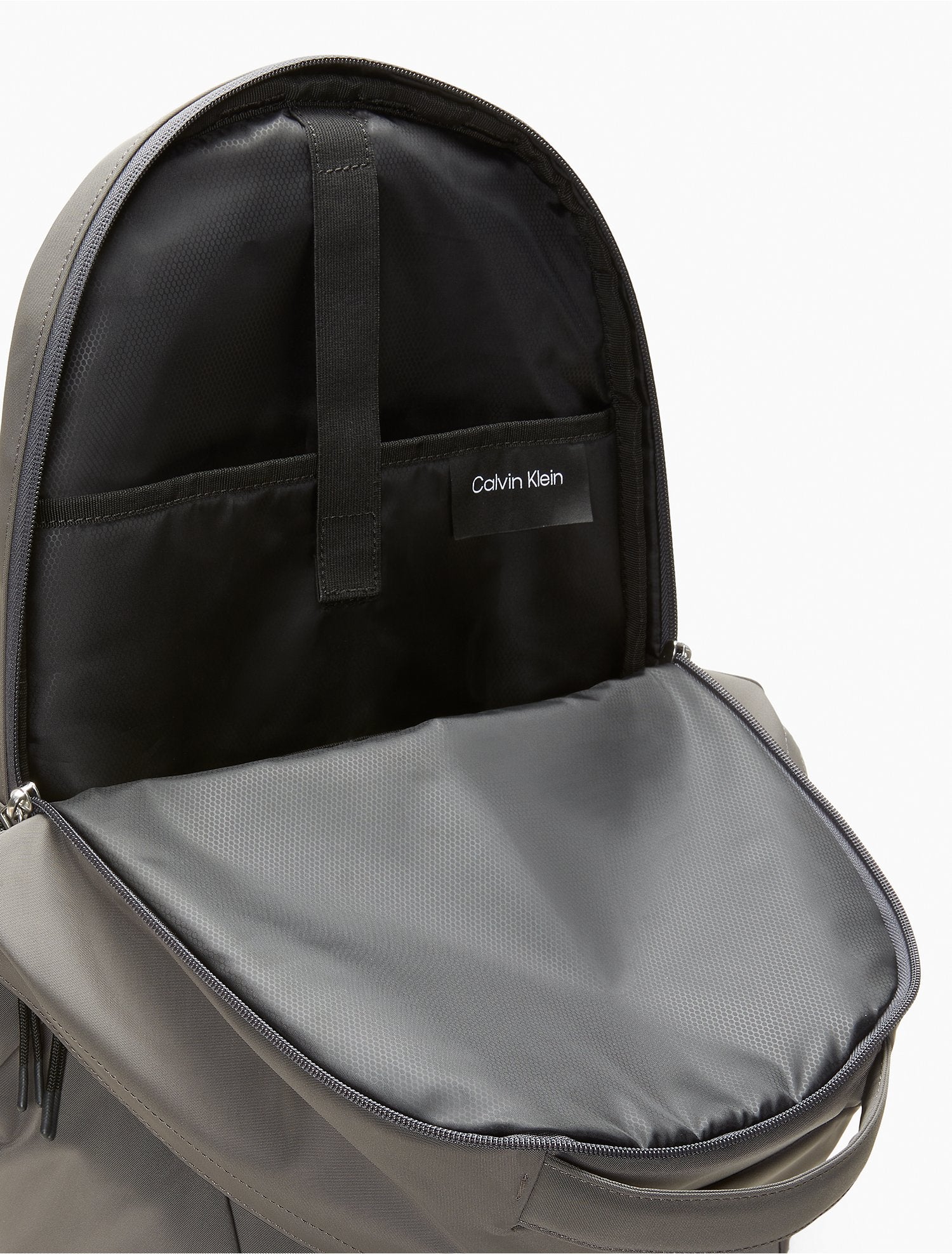 Calvin Klein Smooth Nylon Logo Backpack - Men