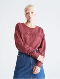 Calvin Klein Women Hoodies + Sweatshirts Alpine Berry- Oshoplin