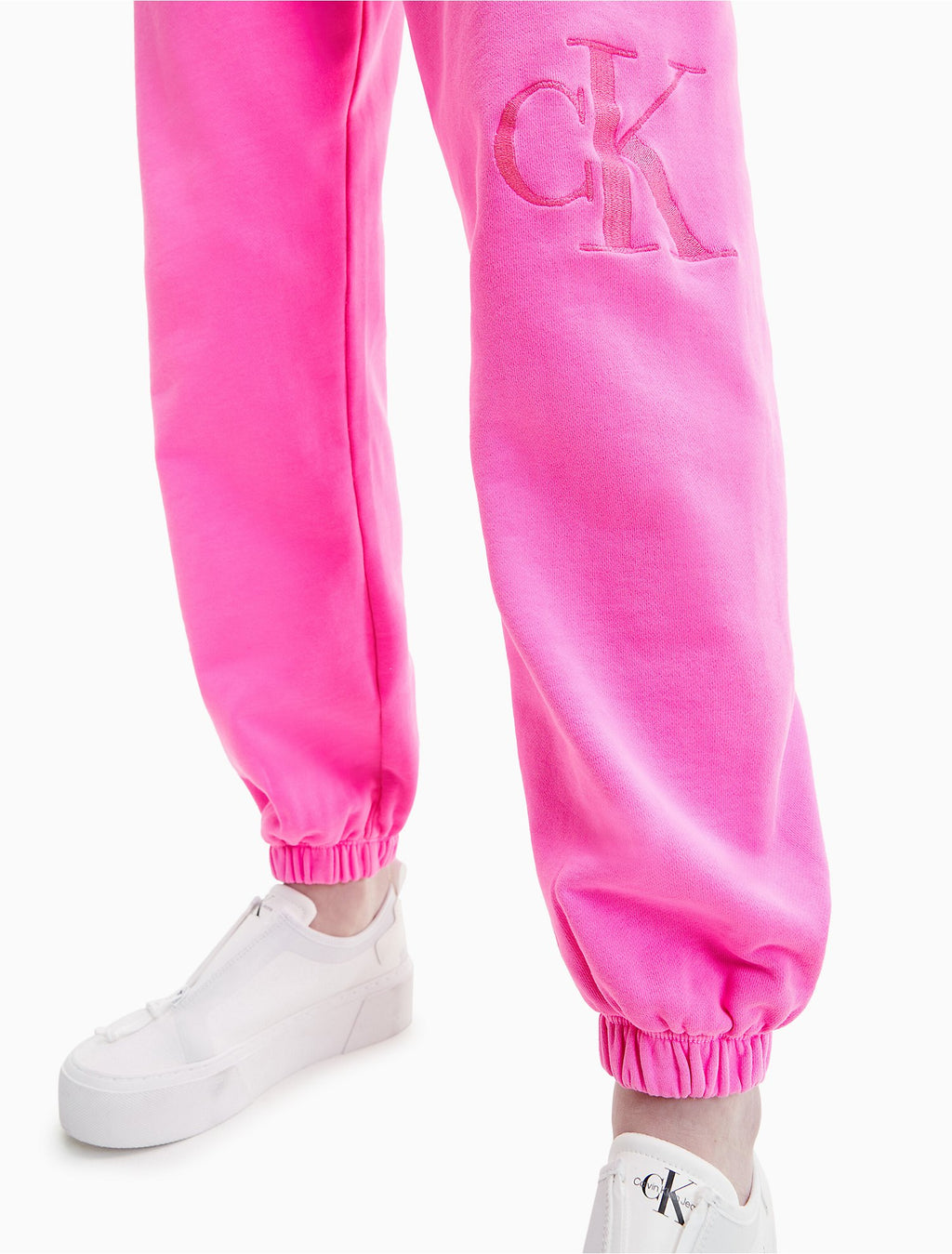 Calvin Klein Relaxed Acid Wash Joggers - Women