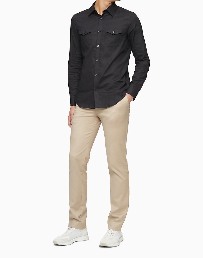 Calvin Klein Men Shirts Black - Oshoplin
