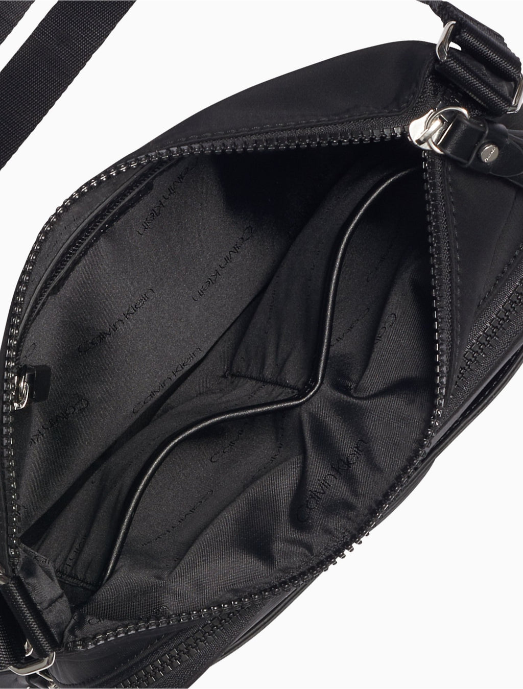 Calvin Klein Lane Nylon Zip Crossbody Bag - Women