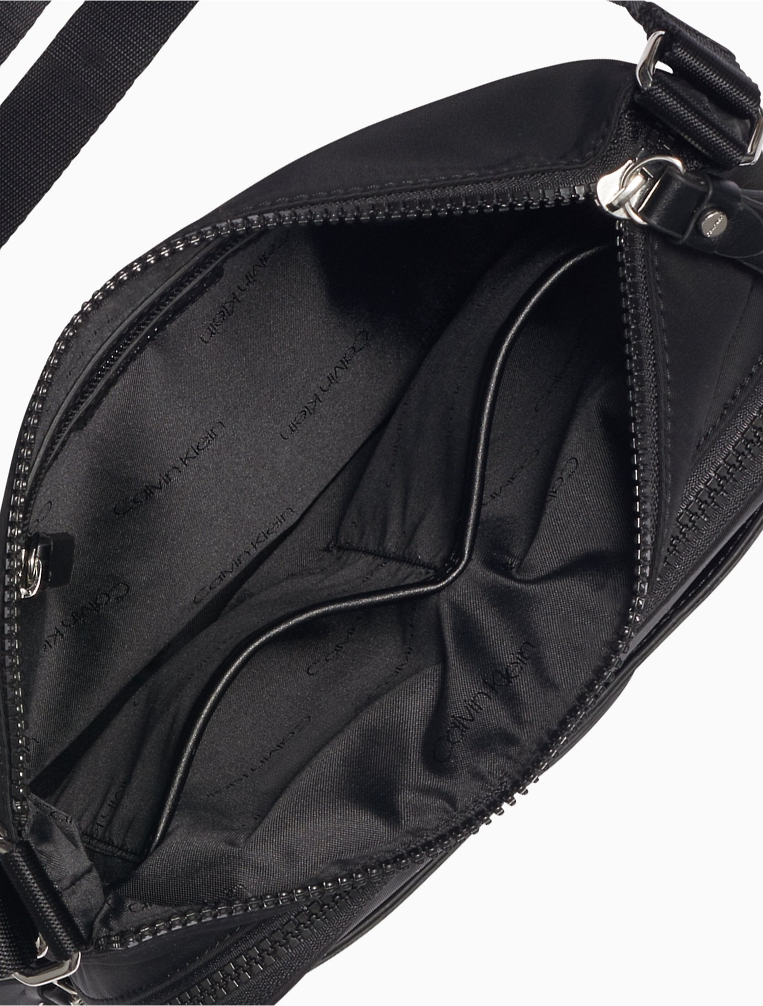 Calvin Klein Lane Nylon Zip Crossbody Bag - Women