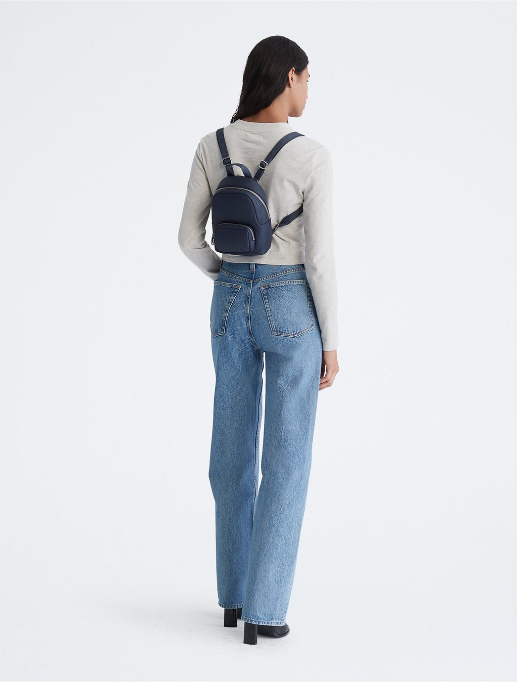 Calvin Klein Ultralight Embossed Logo Backpack - Women