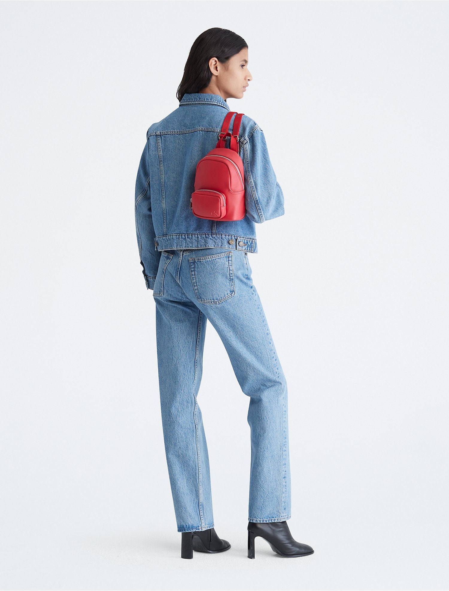 Calvin Klein Ultralight Embossed Logo Backpack - Women