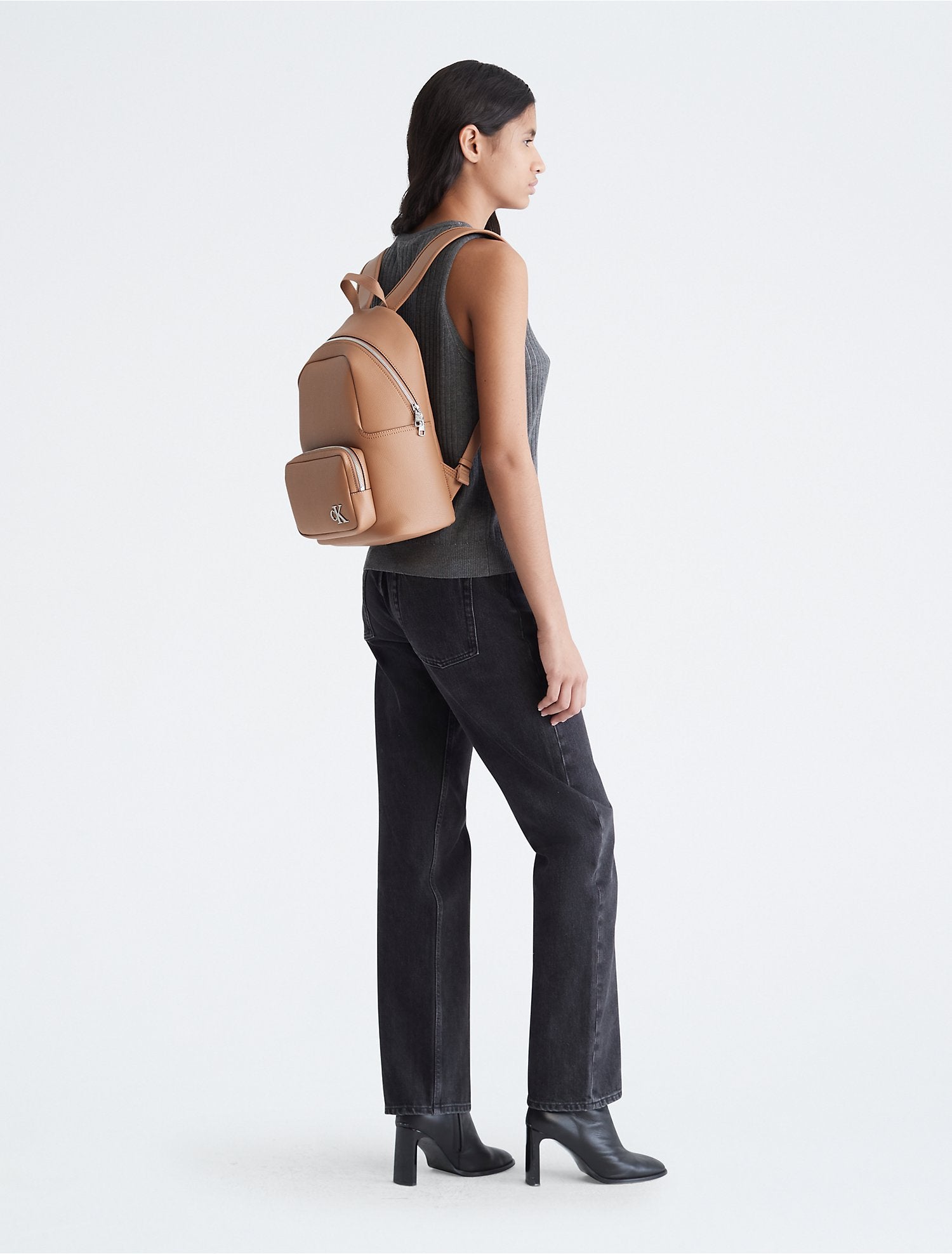 Calvin Klein Minimal Monogram Campus Backpack - Women