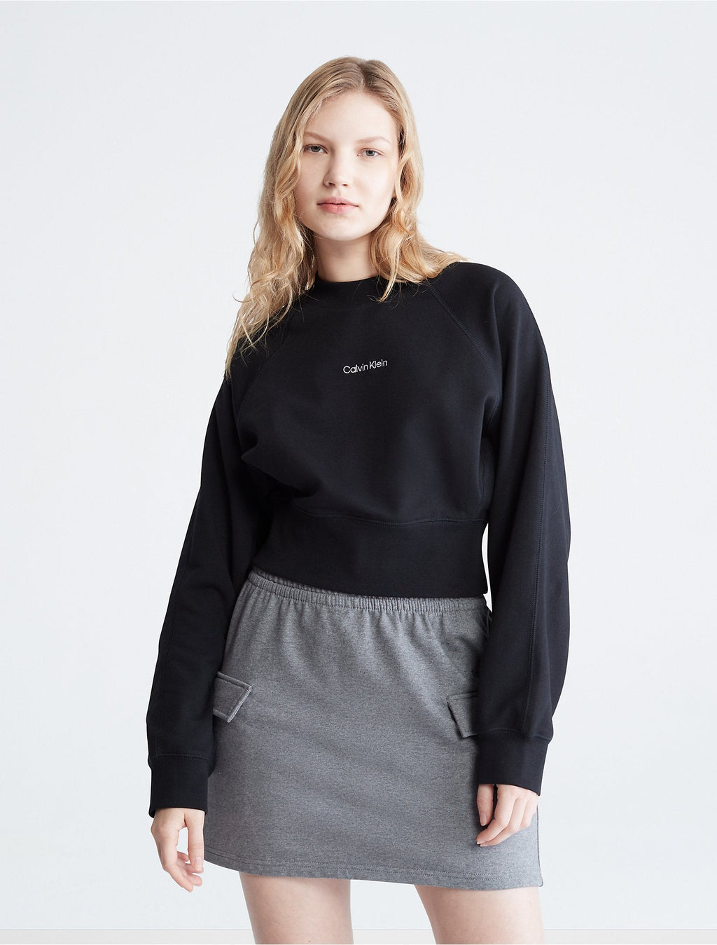 Calvin Klein Women Hoodies + Sweatshirts Black Beauty- Oshoplin