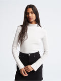 Calvin Klein Women Hoodies + Sweatshirts Bright White- Oshoplin