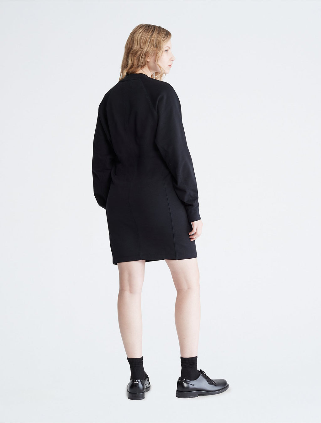 Calvin Klein Standard Logo Sweatshirt Dress - Women