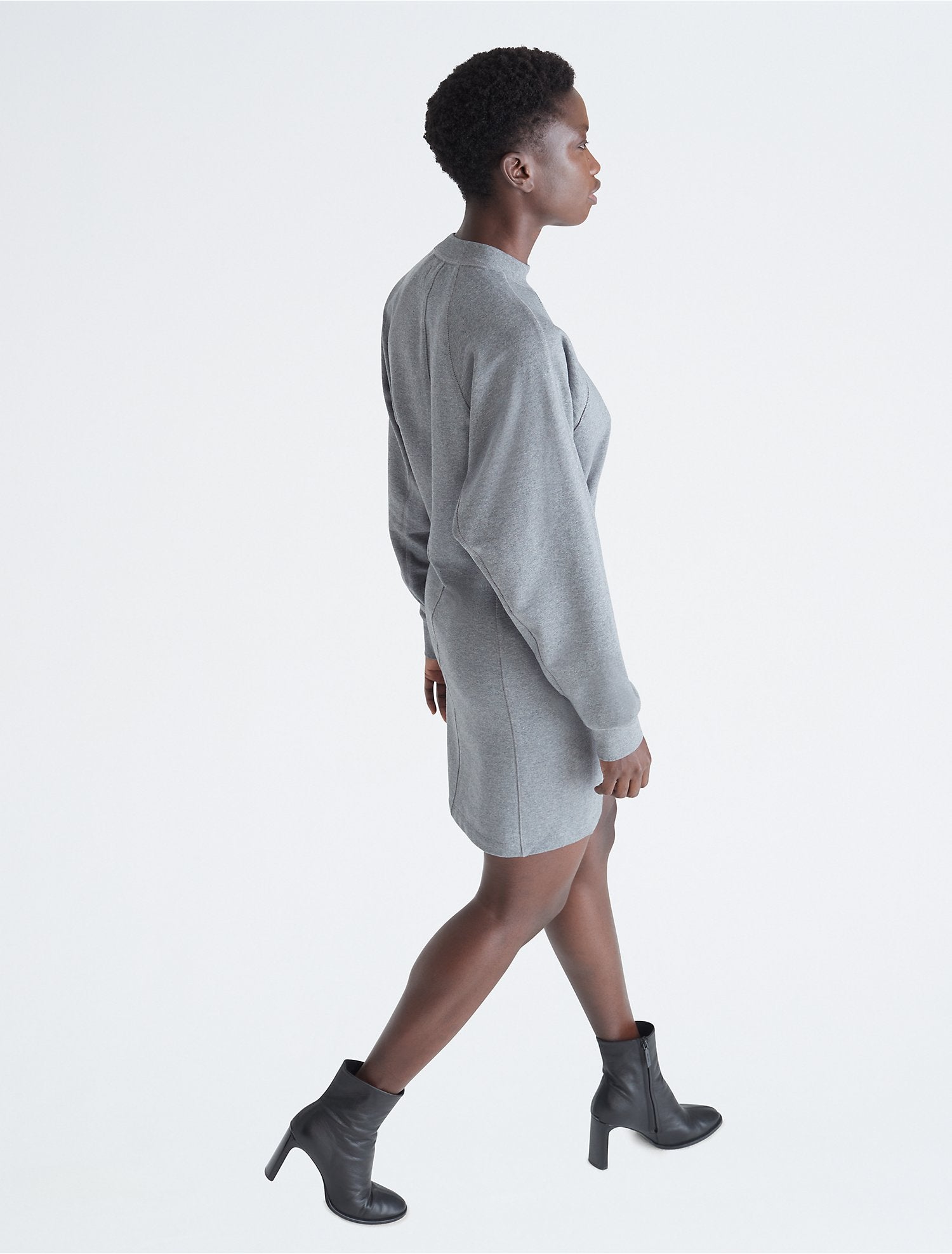 Calvin Klein Standard Logo Sweatshirt Dress - Women