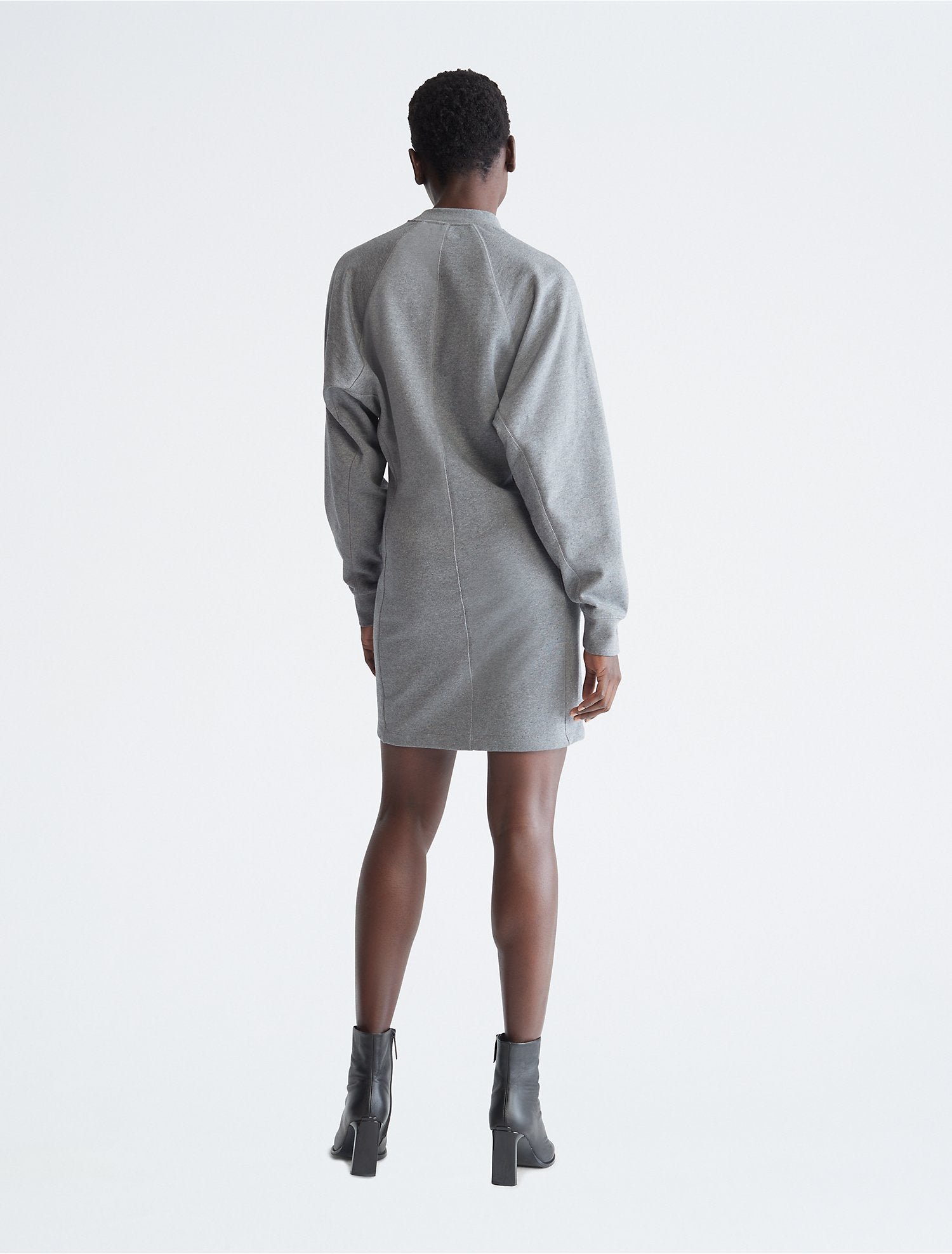 Calvin Klein Standard Logo Sweatshirt Dress - Women