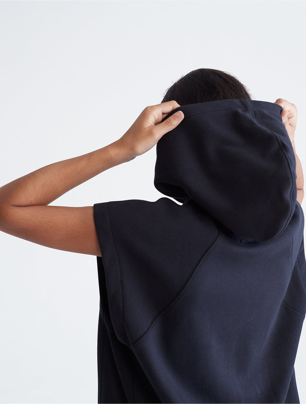 Calvin Klein Archive Logo Fleece Sweatshirt Dress - Women