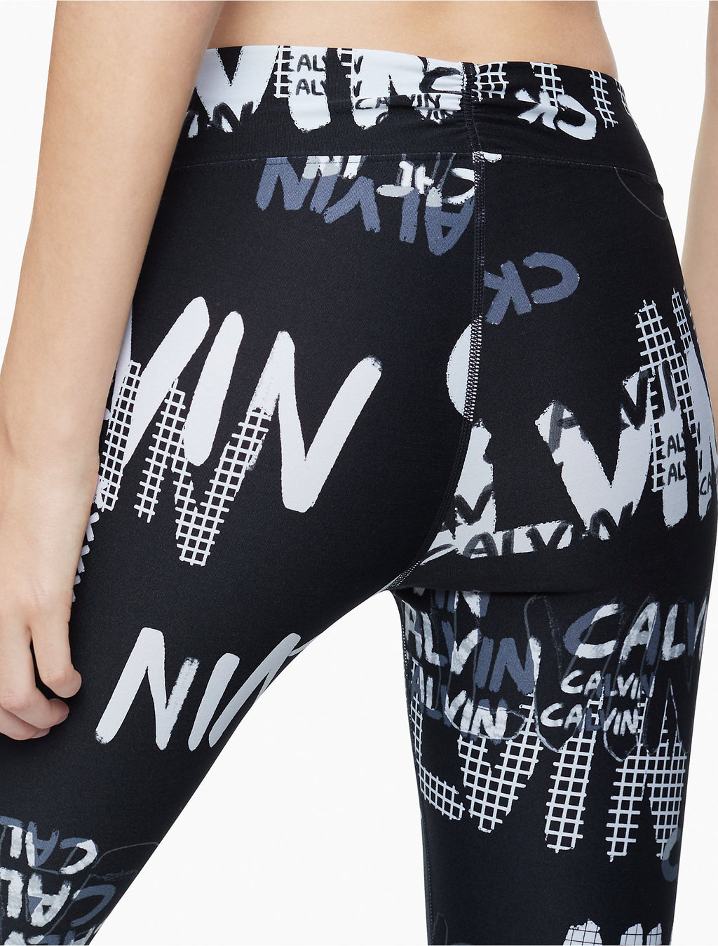 Calvin Klein Performance Camo High Waist 7/8 Leggings - Women