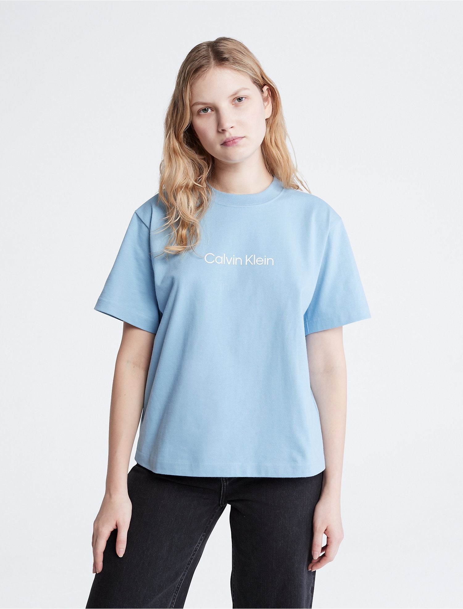 Calvin Klein Women T-Shirts Glacier Lake- Oshoplin