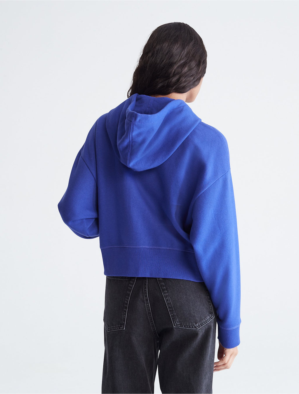 Calvin Klein Archive Logo Fleece Zip Hoodie - Women