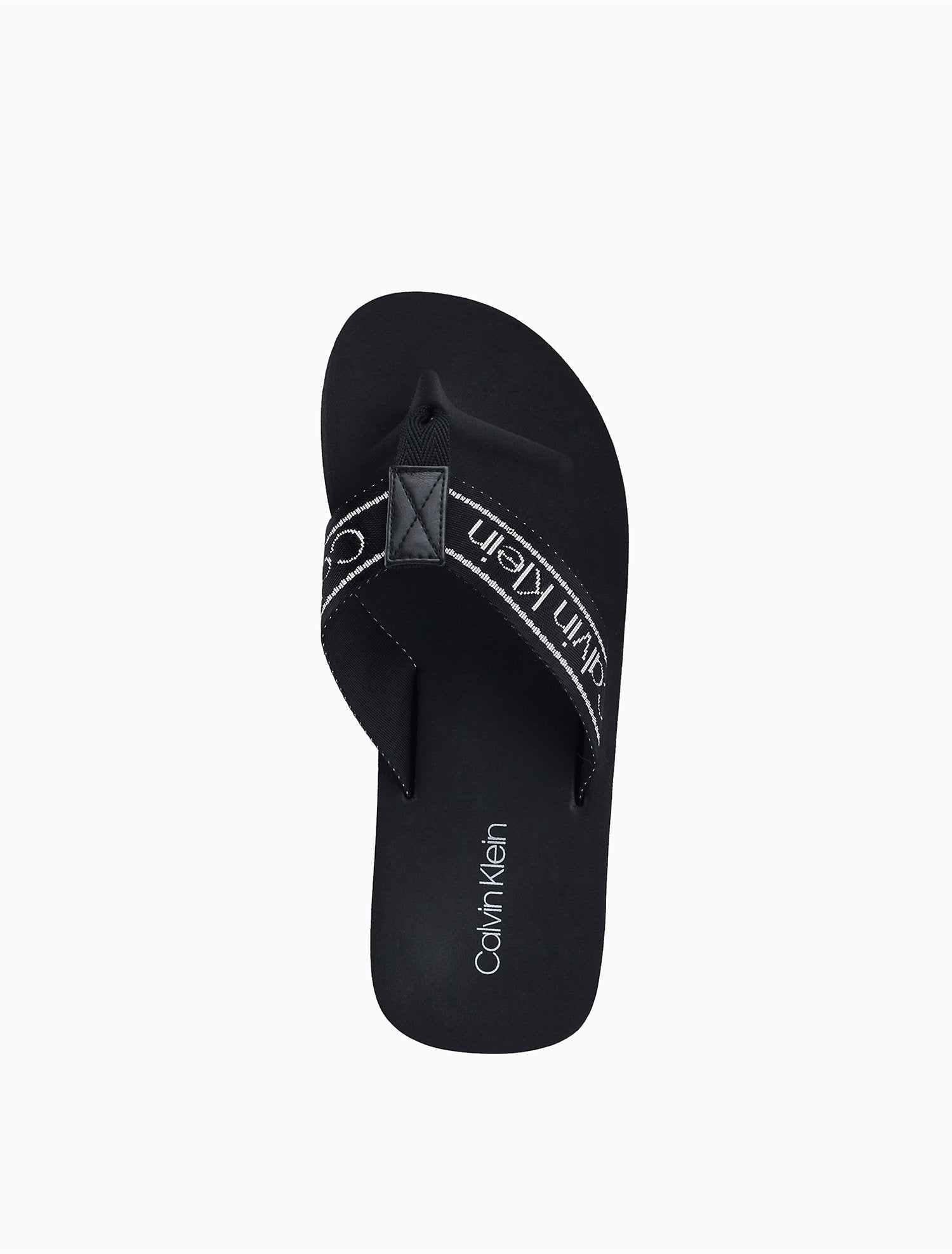 Calvin Klein Men Shoes + Sandals + Slippers Black/Silver- Oshoplin