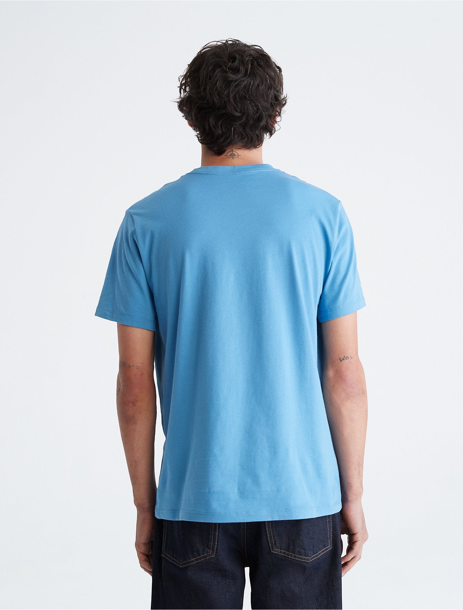 Calvin Klein Monogram Logo Crewneck T-Shirt - Men