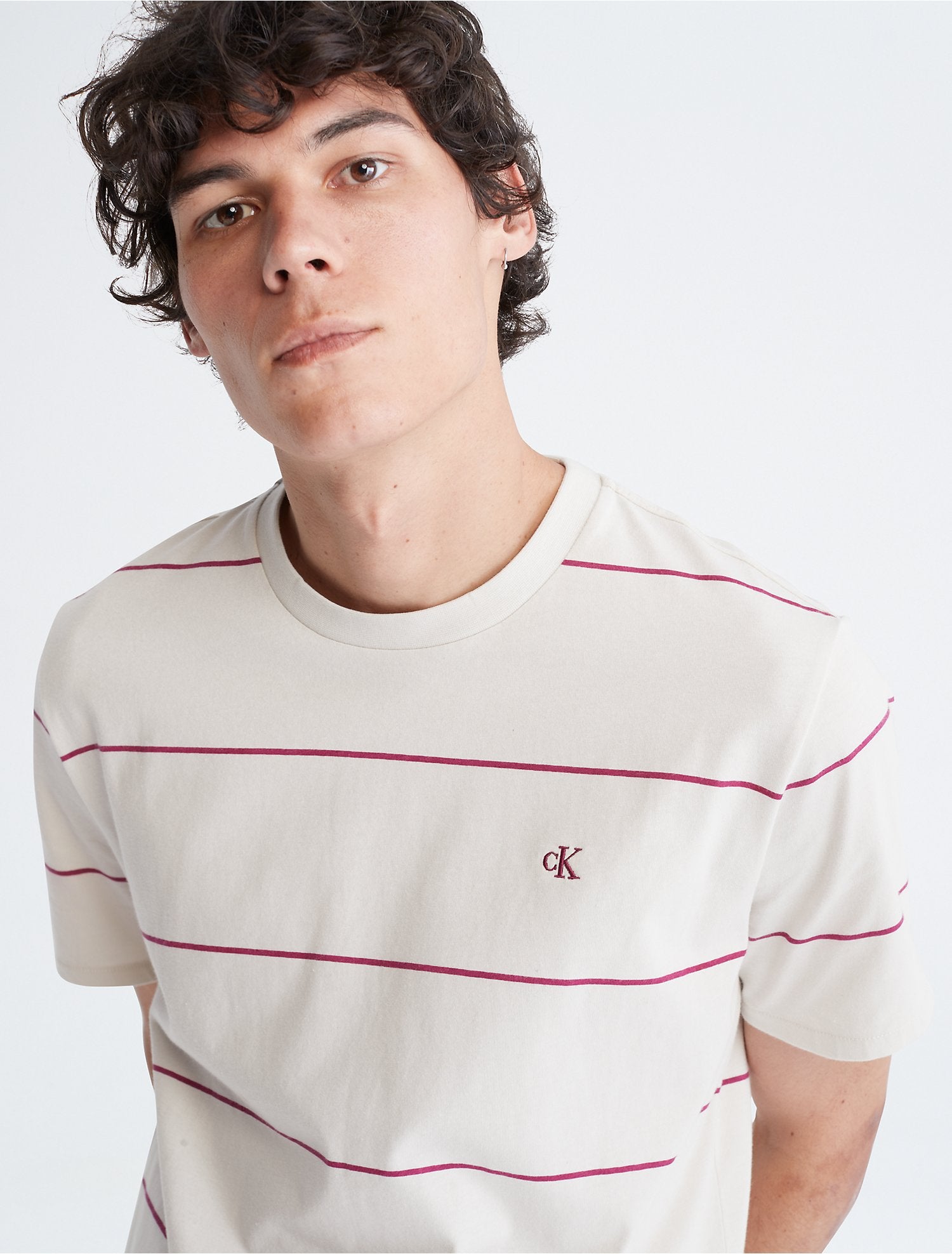 Calvin Klein Wide Stripe T-Shirt - Men