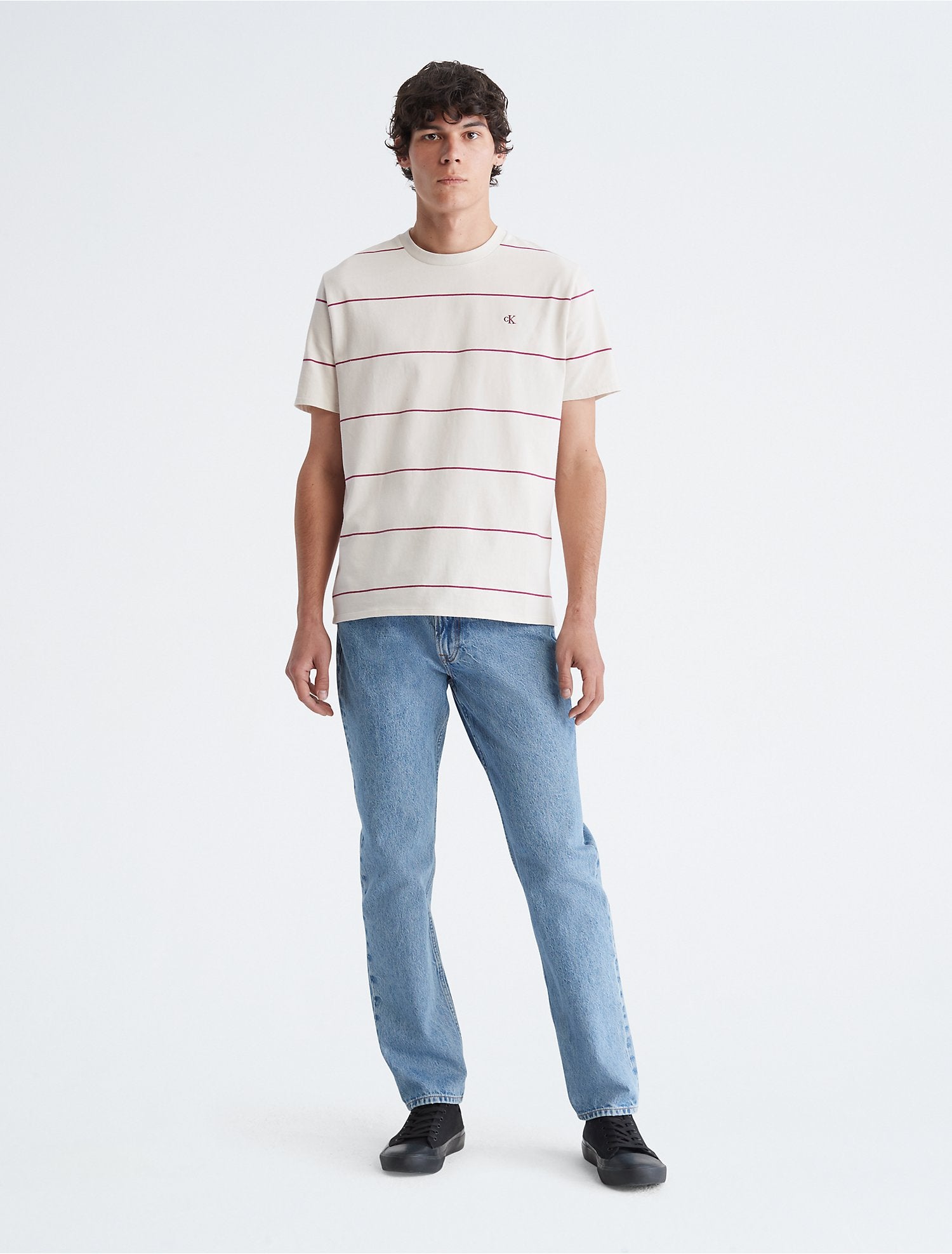 Calvin Klein Wide Stripe T-Shirt - Men
