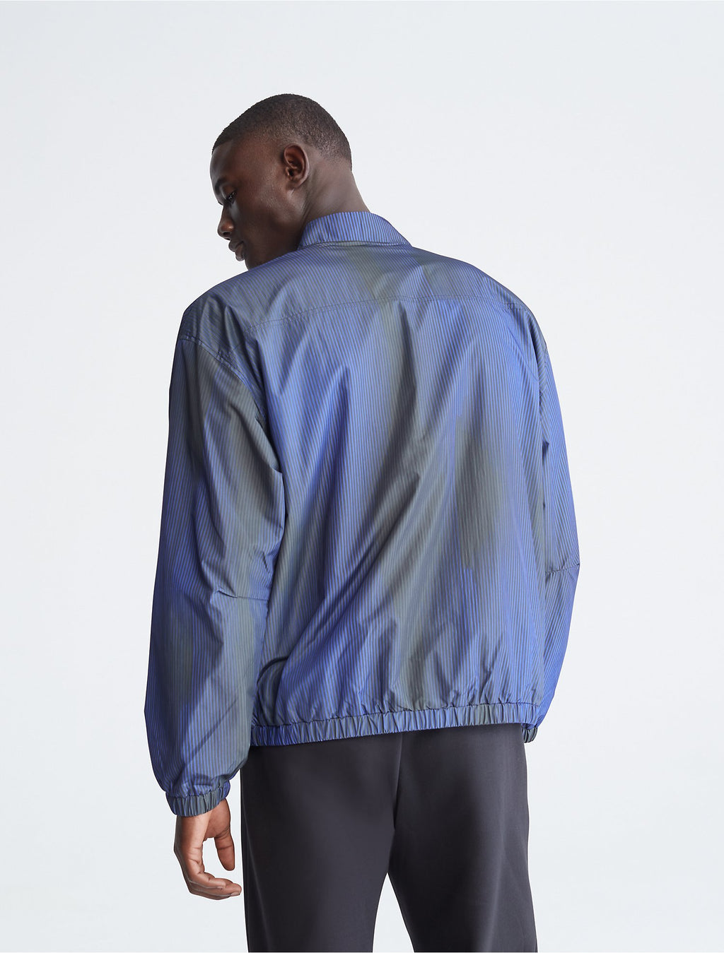 Calvin Klein Printed Zip Bomber Jacket - Men