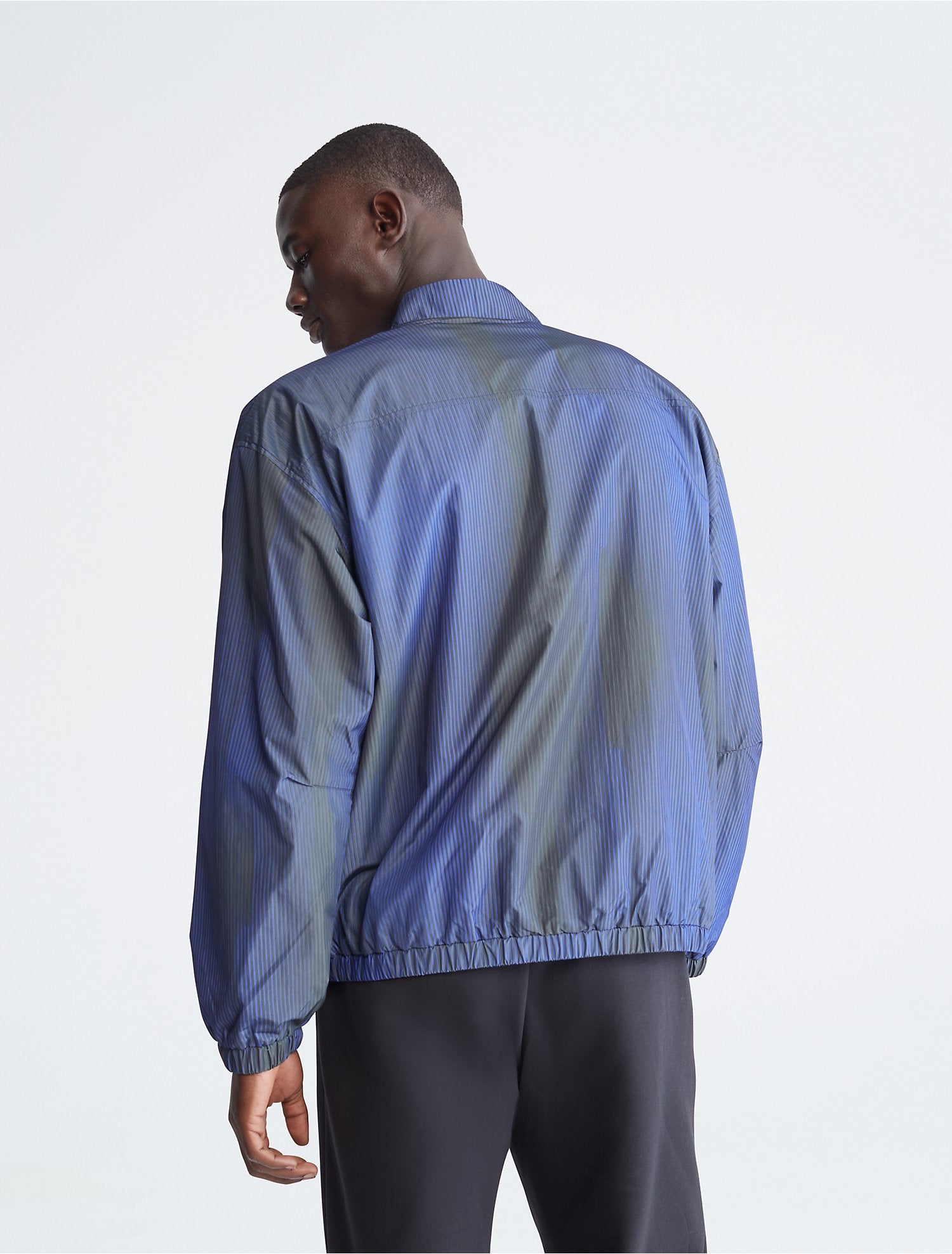 Calvin Klein Printed Zip Bomber Jacket - Men