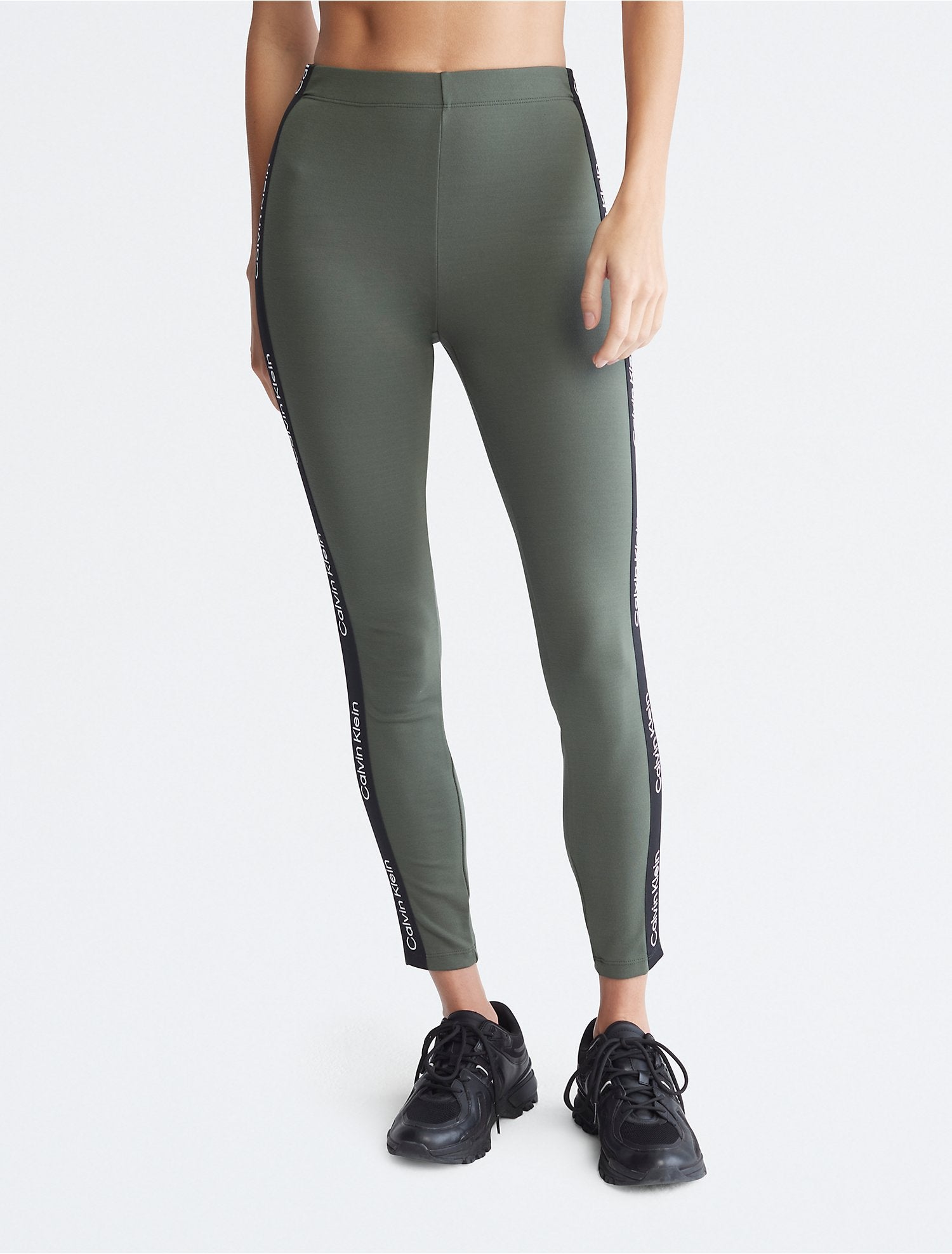 Calvin Klein Performance Logo Tape High Waist Leggings - Women