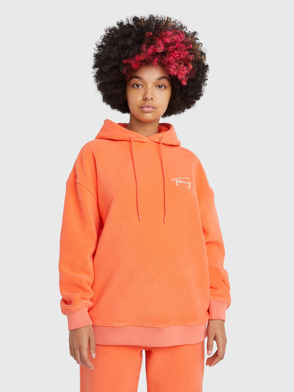 Tommy Hilfiger Bold Polar Fleece Winterized Hoodie - Women