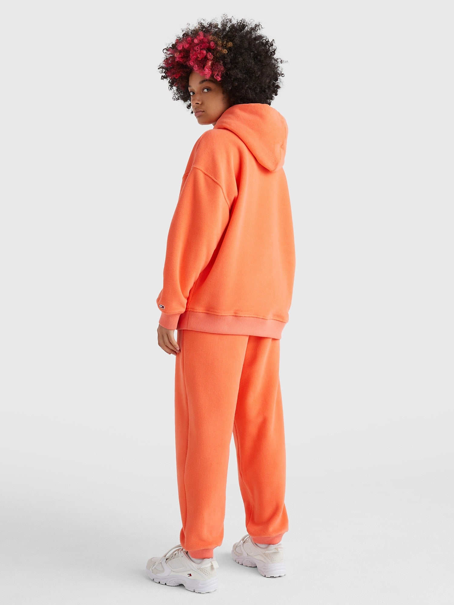 Tommy hilfiger orange discount hoodie