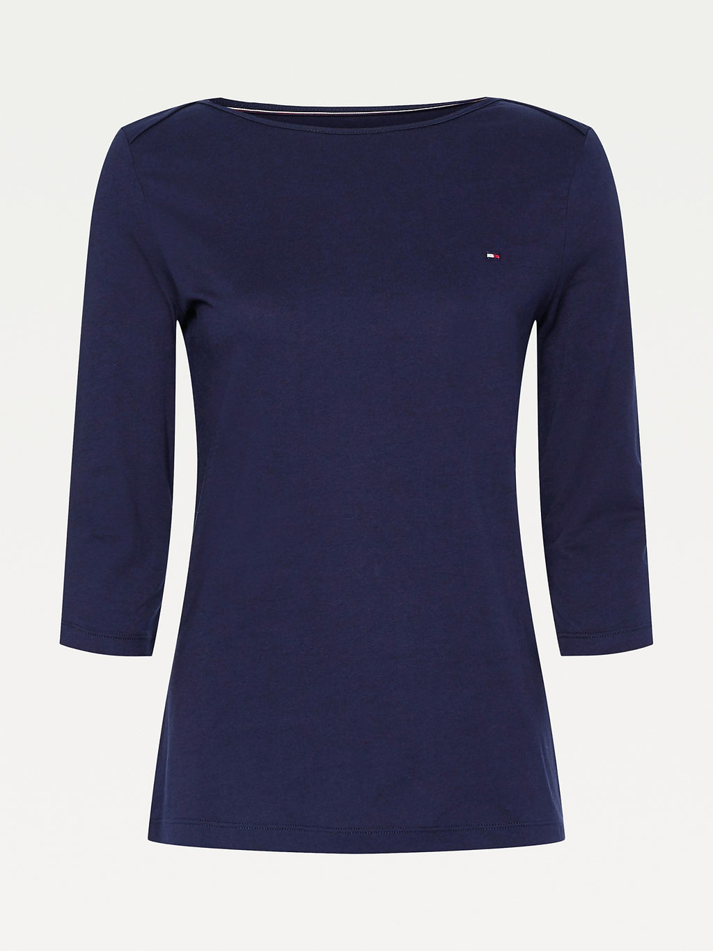 Tommy Hilfiger Organic Cotton Boatneck Top - Women