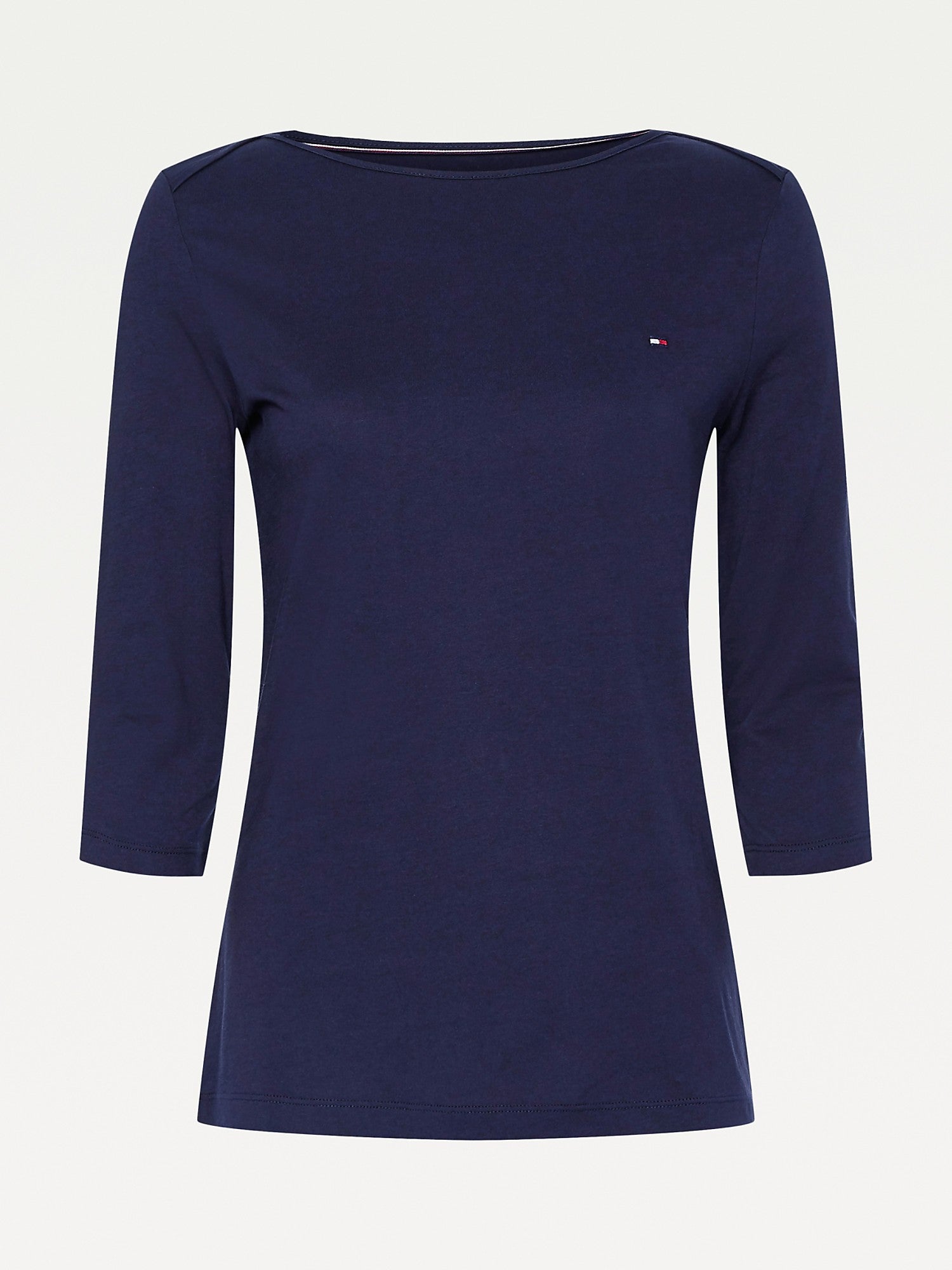 Tommy Hilfiger Organic Cotton Boatneck Top - Women