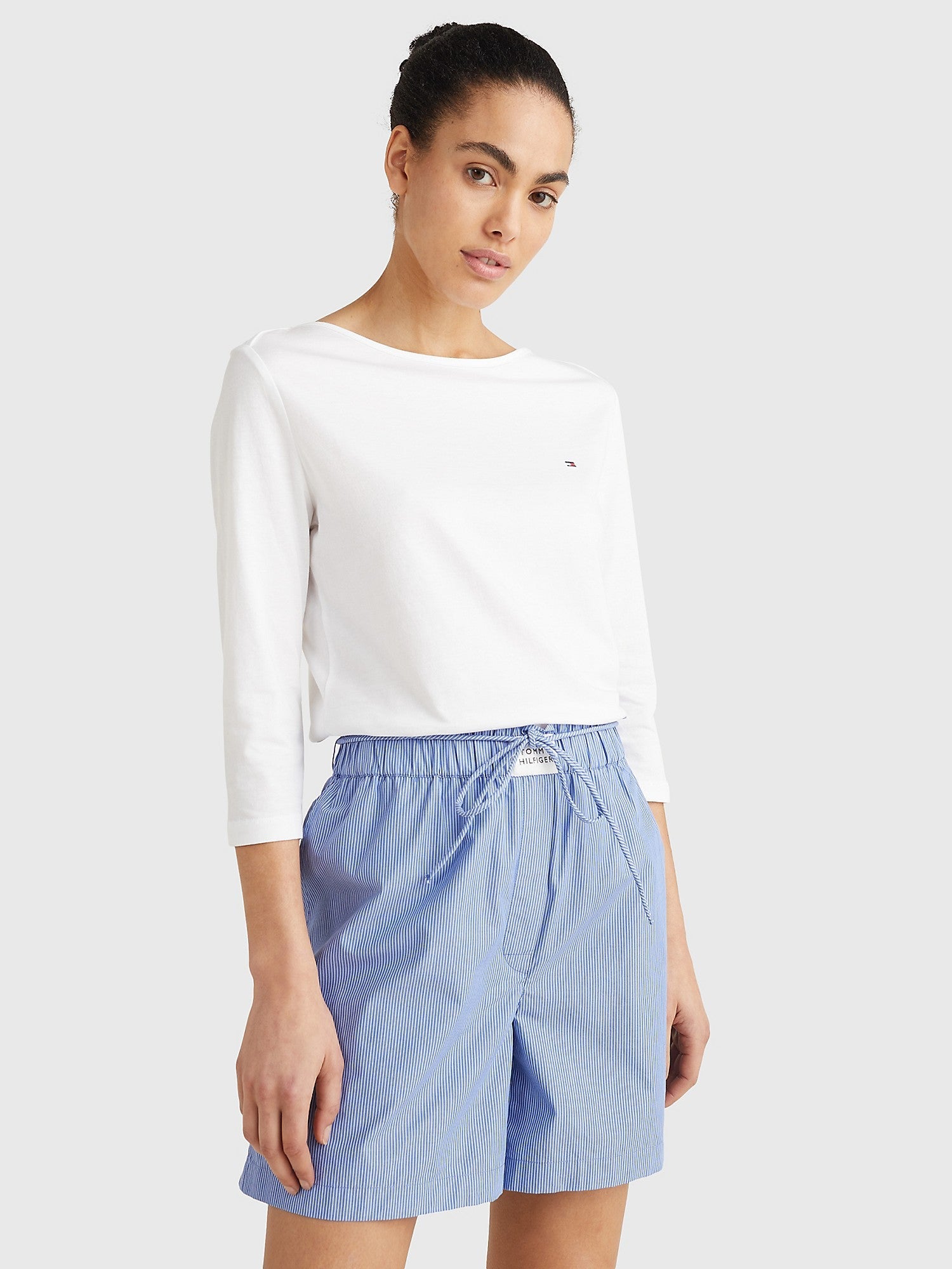 Tommy Hilfiger Women Hoodies + Sweatshirts White- Oshoplin