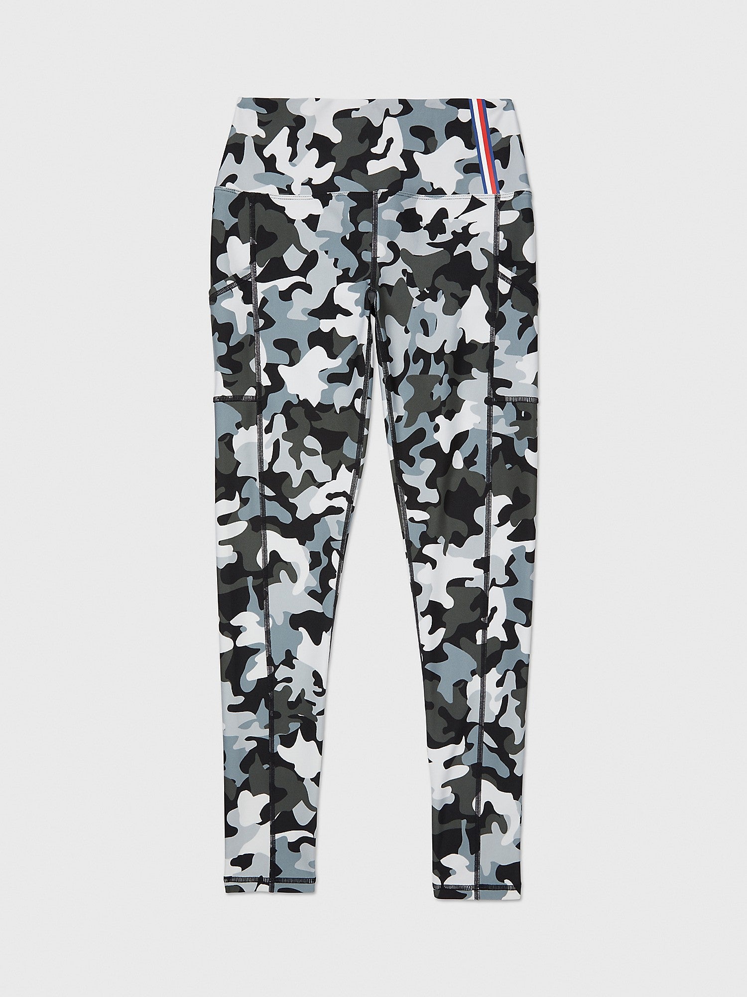Tommy Hilfiger Women Leggings Black Multi- Oshoplin