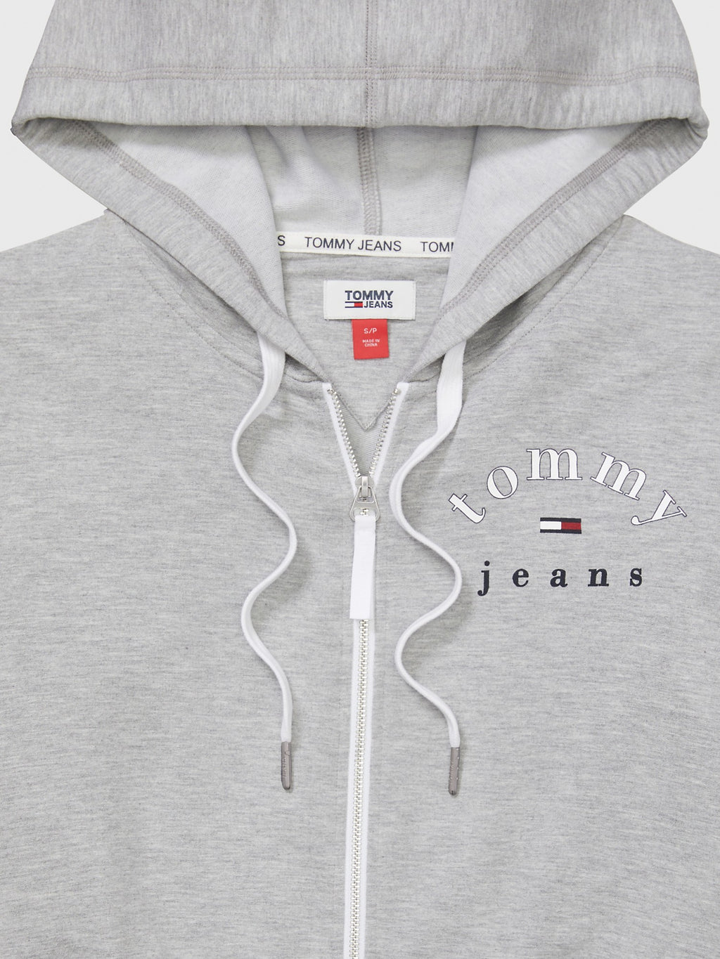 Tommy Hilfiger Smocked-Waist Logo Zip Hoodie - Women