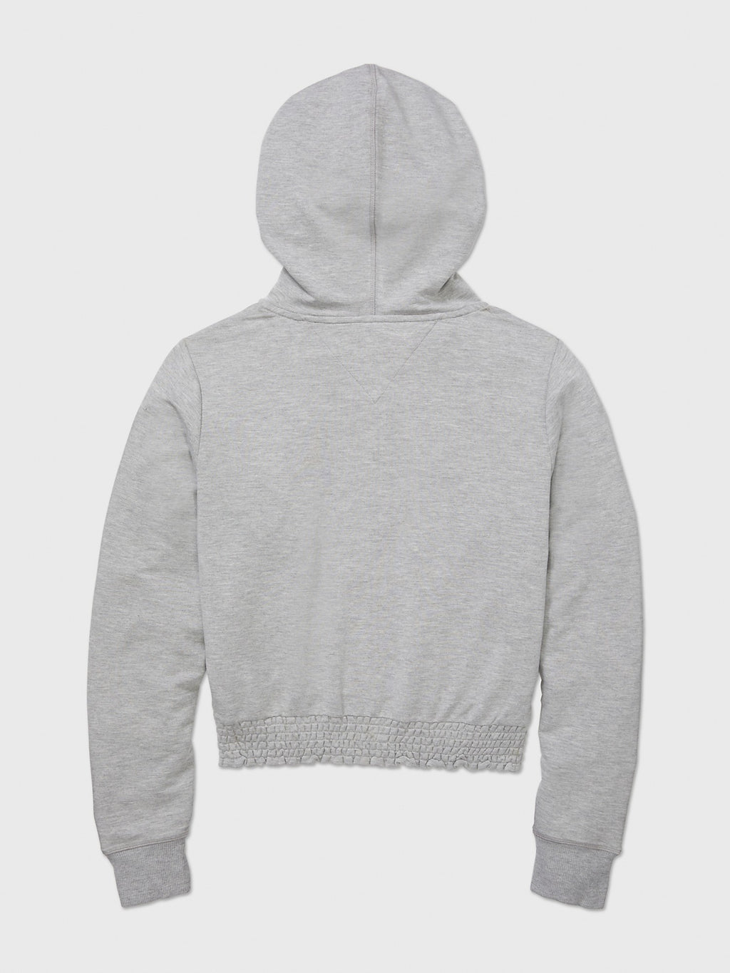 Tommy Hilfiger Smocked-Waist Logo Zip Hoodie - Women